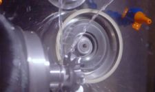 How to perform continuous dressing in creep feed grinding