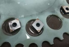 Double Disk Fine Grinding of Carbide Inserts