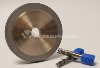 1A1 diamond fluting wheel for cermet end mill