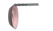 PCD micro drilling processing of zirconia ceramics