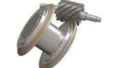 Ceramic CBN grinding wheel for grinding rotor