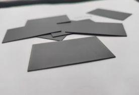 Boron doped diamond electrode plate