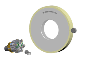 Cylindrical Diamond Wheel for PDC Cutter / PDC Drill Bits Grinding