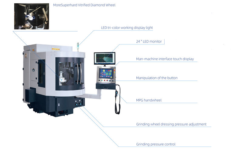 pcd grinding machine