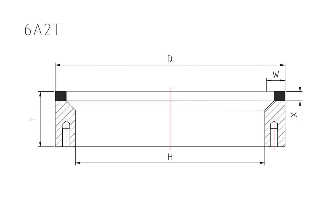 6A2T peripheral grinding wheel