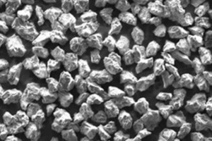 polycrystal diamond under microscope 