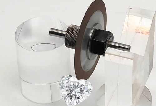 diamond grooving wheel for heart diamond