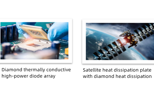 Diamond Heat sink workpieces