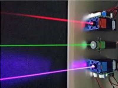 red and green lasers